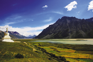 那一天，你我相逢在然烏湖邊